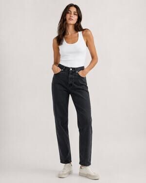 Vintage Esprit Jeans Faded Black Button Fly Size 5